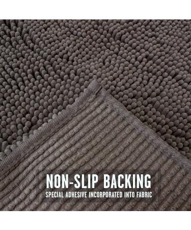 Doggy Place Microfiber Door Mat - Soft & Plush Pet Mat - Absorbent & Non-Slip - Medium 31x20 Ash - Buy Online on GoSupps.com
