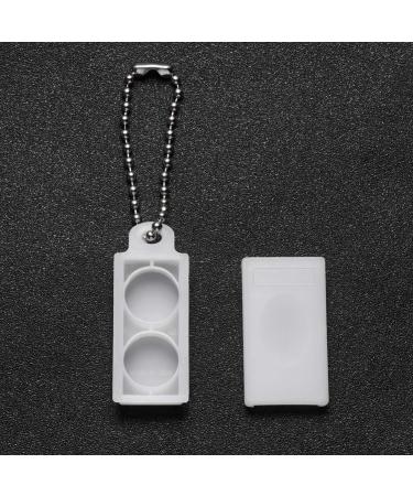 Supvox 5-Pack Hearing Aid Battery Holder - Portable Plastic Cells Storage Box with Key Rings for Home & Travel - Buy Online on GoSupps.com