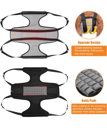 Ownpets Dog Care Hammock - Bathing & Nail Trimming | 4 Hooks | Size: S 29cm L 44.7cm Legs 16cm - International Shipping Available - Buy Online on GoSupps.com