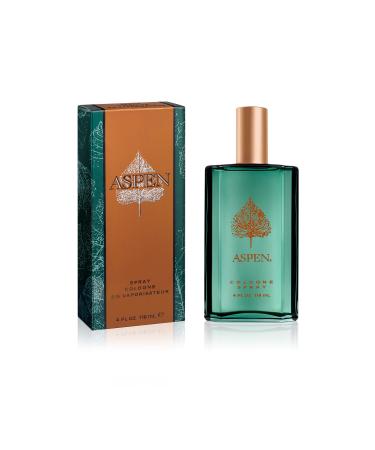 Coty Aspen for Men Cologne Spray, 4 Fl Oz