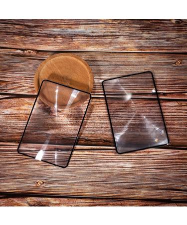 Page Magnifying Sheet 3X PVC Lightweight Lens Card Magnifiers Magnifying Glass for Reading Small Patterns Maps Small Gift - Buy Online on GoSupps.com