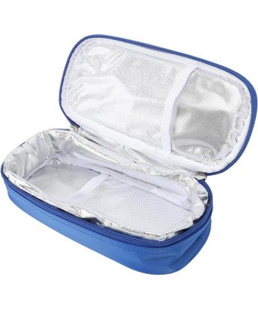 OEIPSMK Insulin Bottle Carrying Case Lightweight Medicine Cooler Bag Closure Space Saving Multifunctional EVA Oxford Cloth for Indoor (Mint Green) One Color Blue - Buy Online on GoSupps.com
