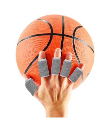 uxcell 10pcs Finger Protectors Splints - Compression Thumb Brace for Trigger Finger | Breathable Elastic Support for Basketball | Large Size 2.2 x 1 - Buy Online on GoSupps.com