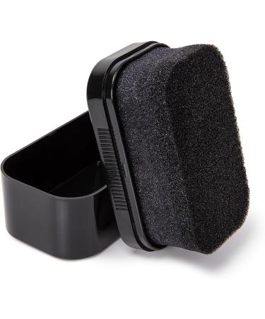 Kaps Shoe Polish Sponge Gives Instant Gloss For Leather Shoes Boots Bags Perfect Shine (Black) - Buy Online on GoSupps.com