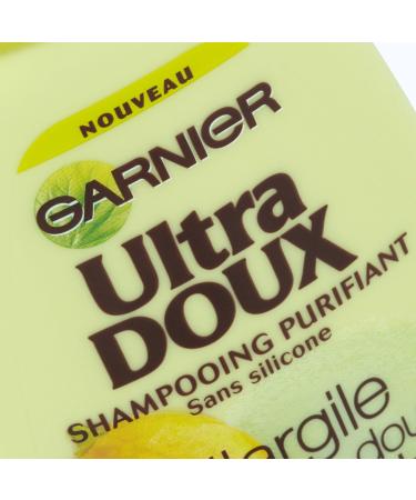 Garnier Ultra DOUX Purifying Shampoo for Oily Hair Soft Clay/Cedrat 250 ml - Pack of 3 - Buy Online on GoSupps.com