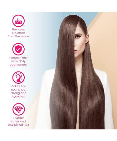 Hair Bottox Expert Thermal Mask - Marine Collagen & Almond Oil - Formaldehyde-Free - Repairs Elasticity, Adds Shine - Brazilian 8.8 oz - Buy Online on GoSupps.com