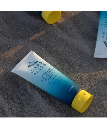 Oars + Alps After Sun Cooling Lotion - Aloe Vera & Cucumber Extract for Sunburn Relief | 8 Oz - Buy Online on GoSupps.com