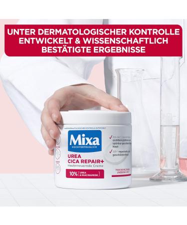 Mixa Urea Skin-Controlling Cream with Niacinamide | Moisture Care for Dry Rough Skin - 400ml - Buy Online on GoSupps.com