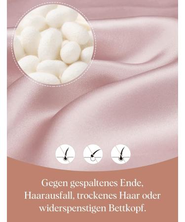 Lilysilk 100% Mulberry Silk Sleeping Cap - Slip-Resistant & Breathable Night Cap for All Hair Types Rosy Pink - Buy Online on GoSupps.com