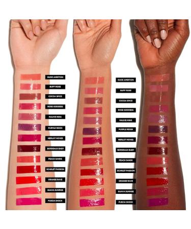 Shop Deck of Scarlet Threeway Solid Lip Oil | Vegan Hydrating Formula with Hyaluronic Acid | Glossy Finish - Goldcrown - Buy Online on GoSupps.com