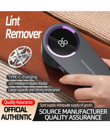 Premium 6-Leaf Fabric Shaver - Electric Lint Remover for Clothing & Furniture | Fuzz & Pilling Remover (Gray - Buy Online on GoSupps.com