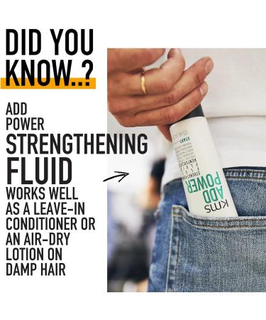 KMS ADDPOWER Strengthening Fluid 125ml - Ideal for Fine Hair - Buy Online on GoSupps.com