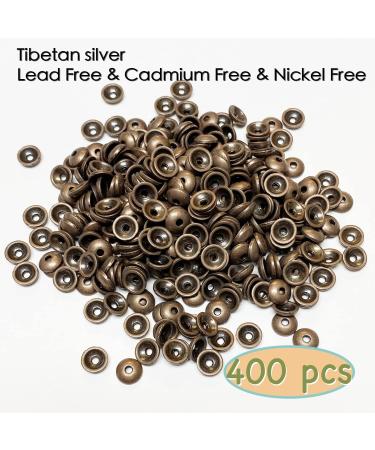 Smooth Copper Tiny Bead Caps Findings for 8mm and 10mm Round Beads - Heather's CF Jewelry Making - Buy Online on GoSupps.com