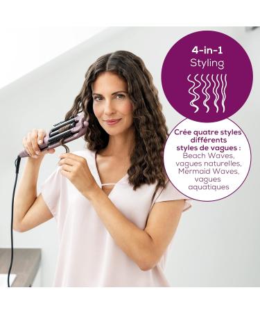 Beurer HT 65 hair curling iron for styling 4 different wavy styles temperature levels of 160-210 C for each hair type cer - Buy Online on GoSupps.com