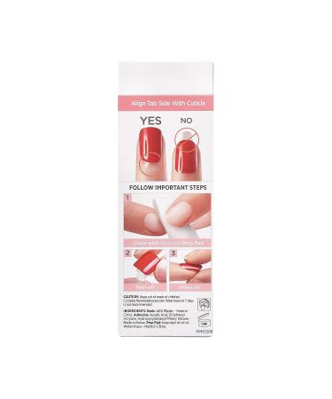 KISS imPRESS Petite Length Press-On Nails in Timeless Day - 30 Chip-Proof Fake Nails - 1 Count - Buy Online on GoSupps.com