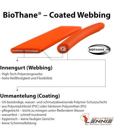 Biothane Meta Standard - 19mm Chestnut Brown (Br526) - Durable Waterproof Eco-Friendly eCommerce Shipping Worldwide - Buy Online on GoSupps.com