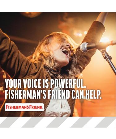 Fisherman's Friend Original Extra Strong Cough Lozenges (20 Drops x 8 Packs) 10mg Natural Menthol Cooling Relief from Sore Throat Persistent Cough & Everyday Irritation Vegan & Gluten-Free Brown - Buy Online on GoSupps.com