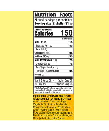 Old El Paso Takis Fuego Stand 'N Stuff Taco Shells - 10-Count - Buy Online on GoSupps.com