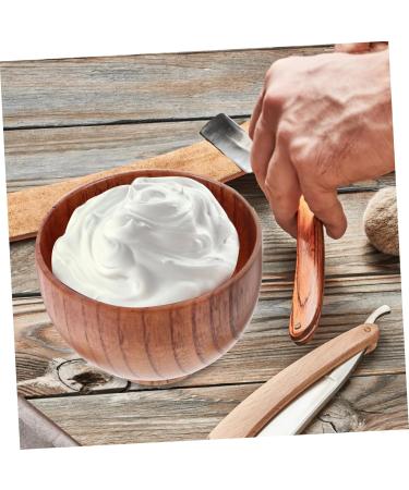 Magiclulu 3-in-1 Shaving Soap Set - Premium Can Peel & Bowl for a Luxurious Shaving Experience | Solid Wood & Foam Shaving Accessories - Ideal for Men - Buy Online on GoSupps.com