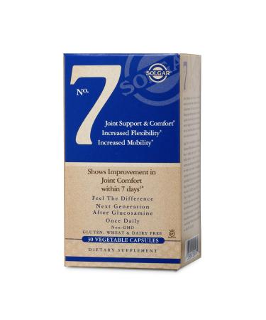 Solgar No. 7 Joint Support & Comfort 30 Vegetable Capsules