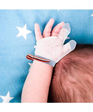 Adorainbow Baby Teething Gloves - Thumb Sucking Stopper & Nylon Mesh Finger Protector for Toddlers | Unisex Teething Solutions - Buy Online on GoSupps.com