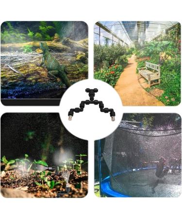 Rainforest Mist Maker Fogger Nozzle - 360 Degree Rotation Spray Nozzle for Reptiles, Climbing Pet Feeding Box - Buy Online on GoSupps.com