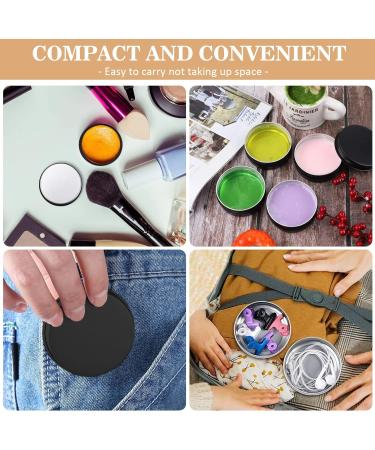 Veuwolm Aluminum Travel Cream Can (30 pcs) with Stickers - 15ml Screw Cap for Lip Balm & Cosmetics - Buy Online on GoSupps.com