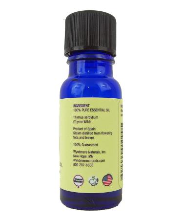 Buy Thyme Wild Essential Oil - 10ml (1/3 oz) | Premium Quality for Aromatherapy & Wellness | International Shipping - Buy Online on GoSupps.com