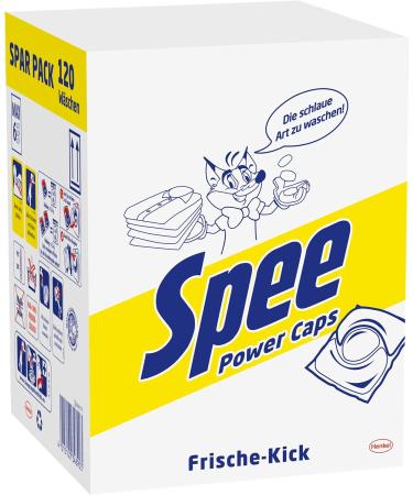 Spee Power Caps Fresh Kick 3+1 - 120 Wash Loads of Full Detergent for Purity Radiance & Hygienic Freshness | International Shipping Available - Buy Online on GoSupps.com