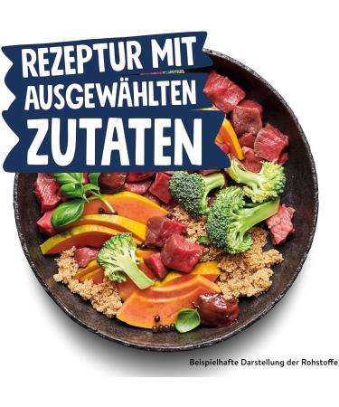 Pets Deli Wet Dog Food - Beef with Broccoli Papaya & Amaranth | Gluten & Sugar-Free | 6 x 800g Pack - Buy Online on GoSupps.com