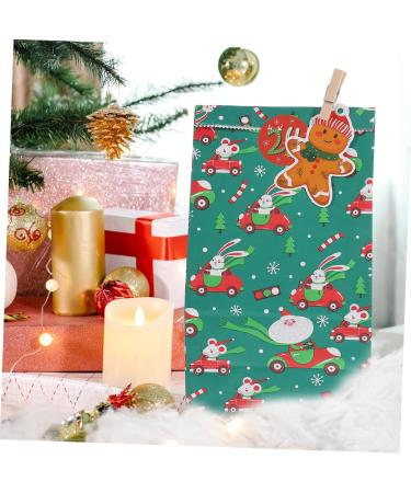 OKUMEYR 1 Set Bag Xmas Treat Bags Advent Christmas Calendar for Filling Christmas Candy Bag Paper As Shown 23X12X1CM - Buy Online on GoSupps.com