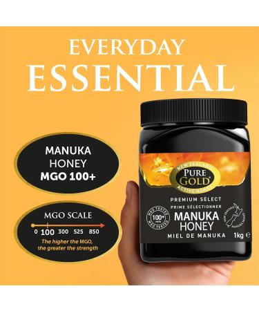 Manuka Honey Premium Select 100+ MGO 1KG - Buy Online on GoSupps.com