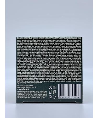  Palacio Face cream night with hemp oil 50 ml - Buy Online on GoSupps.com