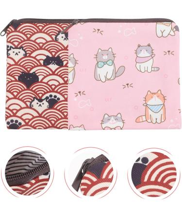 Hoement 2-St Hygiene Bag | Decorative Period Pocket Tampon Organizer | Portable Polyester Storage for Students - Buy Online on GoSupps.com