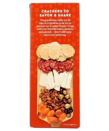 34 Degrees Cracked Pepper Crisps | Thin, Light & Crunchy | Single Pack (4.5oz) - Buy Online on GoSupps.com