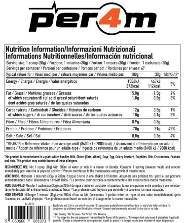  per4m Per4m Whey Protein 2kg Peanut Butter & Jelly - Buy Online on GoSupps.com