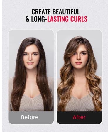 Stylo Electric Hair Straightener & Curling Wand - Professional Tool for Men & Women Ideal for Curly Hair - Purple Color - Buy Online on GoSupps.com