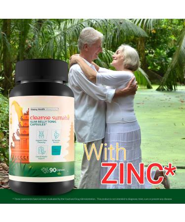 Cleanse Sumatra Slim Belly Tonic Capsules - Our Best Gut Cleanse Detox for Women & Men - Our Best Colon Cleanse - Natural Slim Gut Cleanse Detox for Men & Women - Healthy Natural Colon Cleanse Pills - Buy Online on GoSupps.com