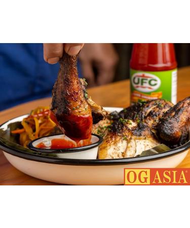 UFC OG ASIA Banana & Sweet Spicy Chilli Sauces Authentic Thai Flavor 640g (Pack of 2) - Buy Online on GoSupps.com