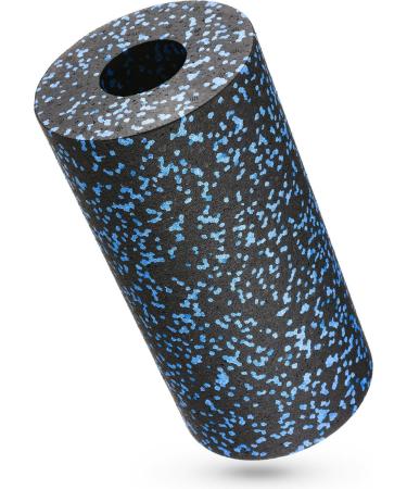 Gymtek Massage Ball Set - 2 Balls & Roller for Muscle Recovery Fascia Massage Yoga & Acupressure - Black & Blue - Buy Online on GoSupps.com