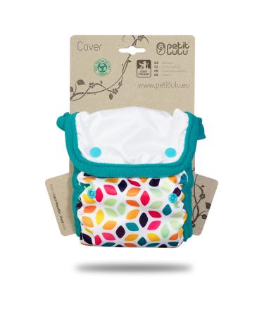Petit Lulu Minimal Diaper AI2 Diaper-Free (Floral Cubes)
