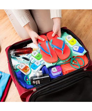 Extra Large 7 Day XL AM PM Pill Organizer for Supplements - Jumbo Container for Vitamins - Oversized Daily Medicine Holder - Buy Online on GoSupps.com