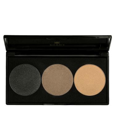 SHANY Cosmetics Everyday Travel Trio Eyeshadow Palette Mocha Bronze 4 Ounce