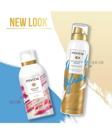 Pantene Pro-V Refresh Dry Shampoo Spray - Volumizing Cleansing Vitamin B5 for Fine & Color Treated Hair - 4.2 oz - International Shipping - Buy Online on GoSupps.com