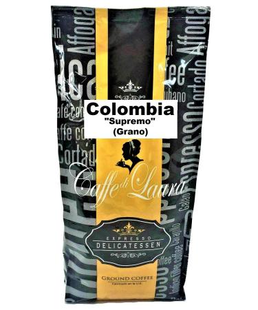 Caffe di Laura Caf S lection Gourmet "Caffe di Laura ". Kenya " AA " Colombia " Supreme " Ethiopia " Sidamo ". In grain or ground. Presentation in tin or on the stock exchange (Colombia "Supreme" GRANO in bag