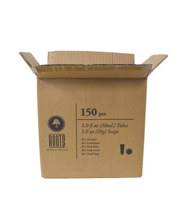 Roots Aromatherapy Eucalyptus Tea Hotel Soaps and Toiletries Bulk Set - 150 Travel Size Pieces - Buy Online on GoSupps.com
