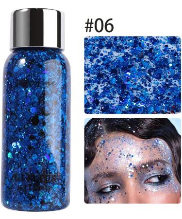  bellv glitter body gel removes fat body glitter waterproof durable face hair cosmetic accessories holographic concert festival - Buy Online on GoSupps.com