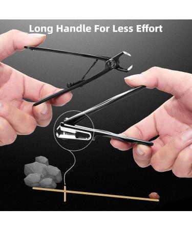 EBEWANLI Nail Clipper Set 360 Degree Rotary Fingernail and 17mm Wide Jaw Opening Straight Toenail Clippers Cutters for Thick Nails Toe Nail Clippers for Men Seniors Women Rotating+Straight - Buy Online on GoSupps.com