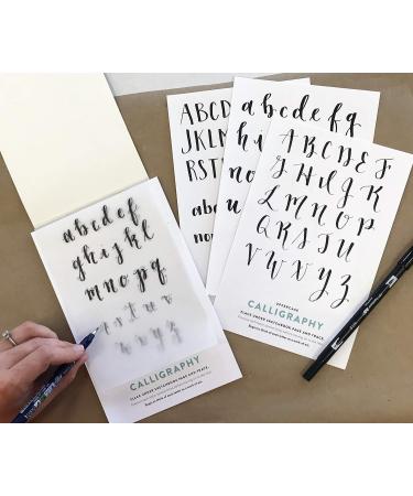 Wildflower Art Studio Brush Lettering Calligraphy Kit - Beginner Starter Set with Instruction Book and Supplies - Perfect Gift for Kids, Teens, Adults - Buy Online on GoSupps.com