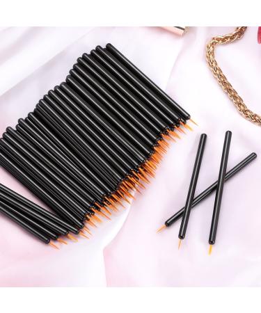 KINGMAS 100 Pack Disposable Eyeliner Brushes - Makeup Eye Liner Wands - Buy Online on GoSupps.com